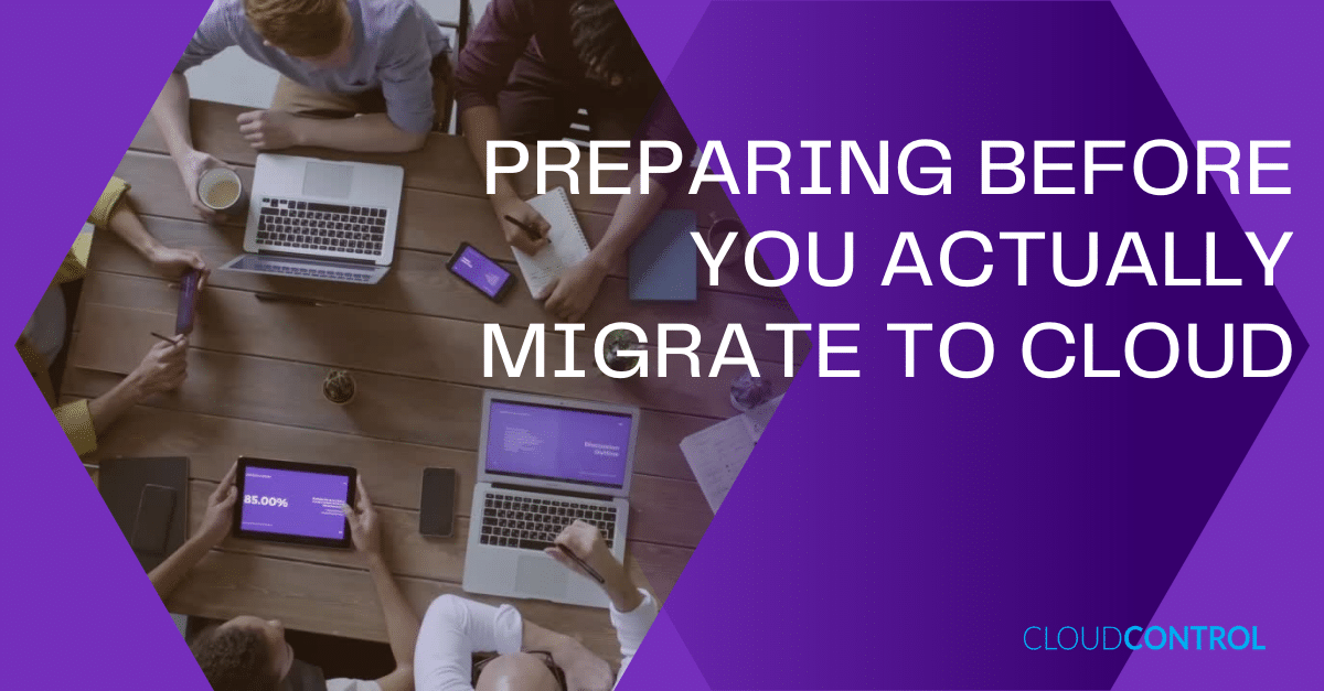 PREPARING BEFORE YOU ACTUALLY MIGRATE