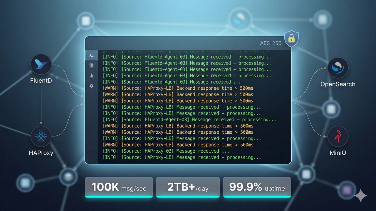 Enterprise Log Management System (ELMS): Graylog + OpenSearch + lowtouch.ai Agentic AI