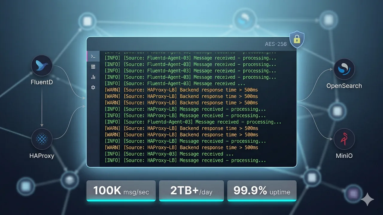 Enterprise Log Management System (ELMS): Graylog + OpenSearch + lowtouch.ai Agentic AI